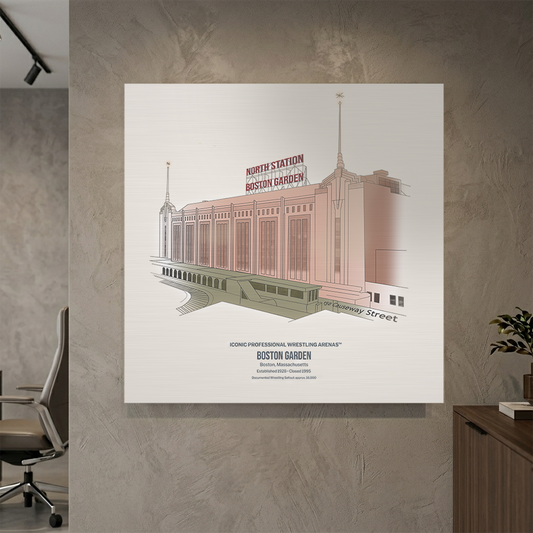 BOSTON GARDEN (Aluminum Print) Collector Edition
