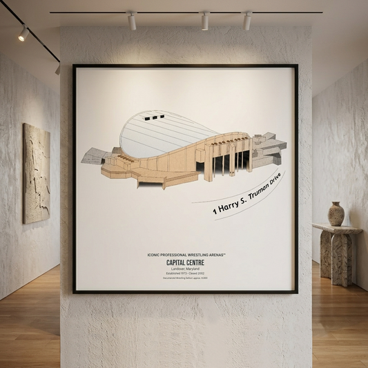 CAPITAL CENTRE (Aluminum Print) Collector Edition