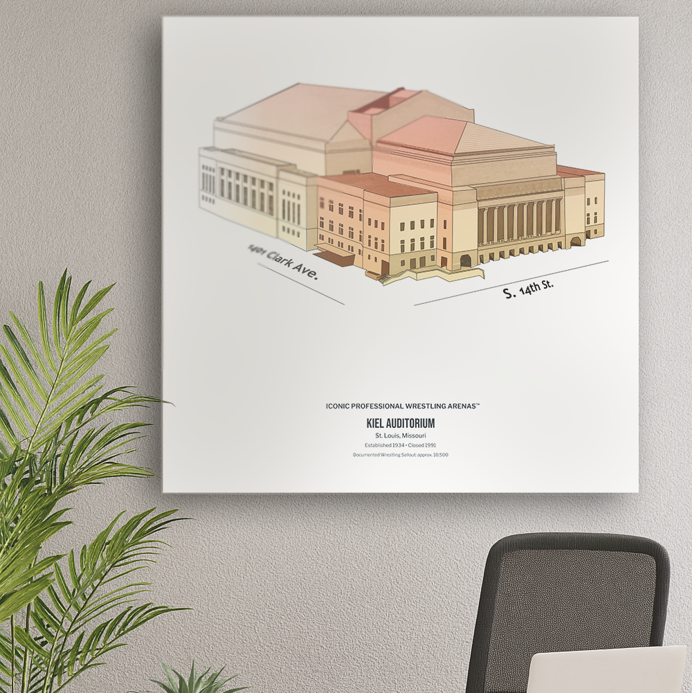KIEL AUDITORIUM (Aluminum Print) Collector Edition