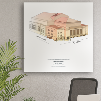 KIEL AUDITORIUM (Aluminum Print) Collector Edition