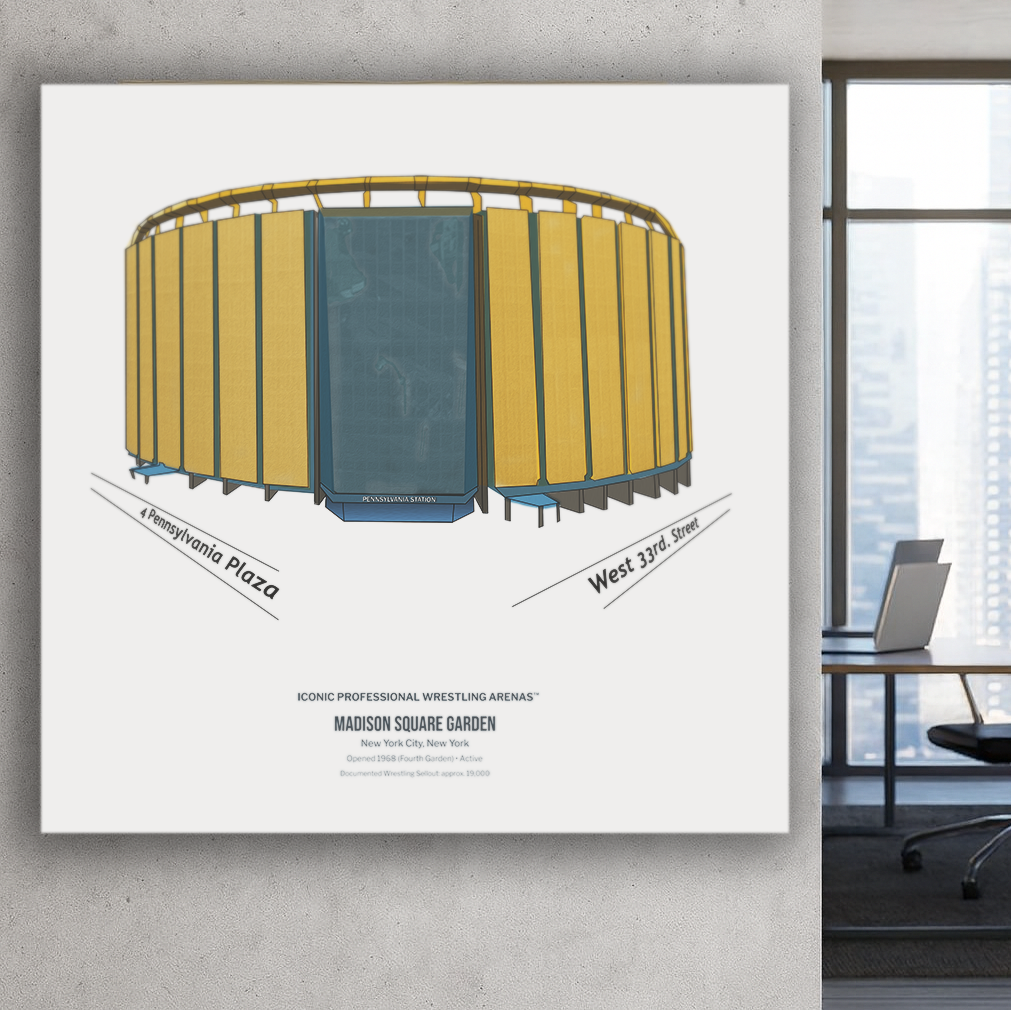 MADISON SQUARE GARDEN (Aluminum Print) Collector Edition