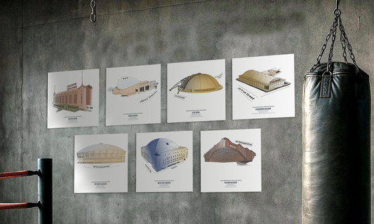 Volume II: 7 Iconic Arenas (12x12 Posters)
