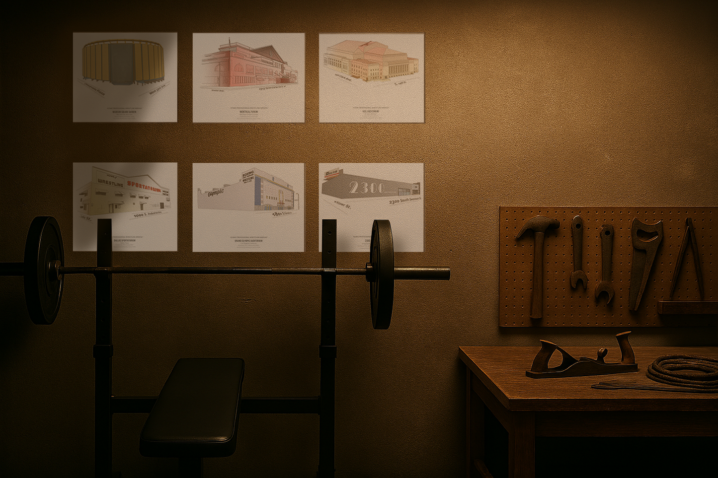 Volume I: 6 Iconic Arenas (16 x 16 Posters)