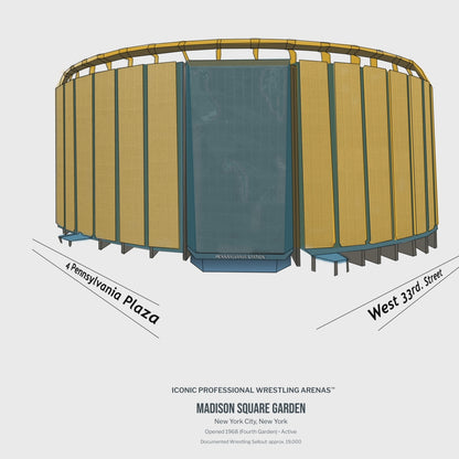 MADISON SQUARE GARDEN (Aluminum Print) Collector Edition